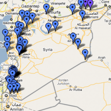 Map of Friday May 20th protests